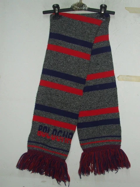 Écharpe Vintage Ultras Bologna Calcio - Bufanda/scarf Occasion, Fabriqué En Italie