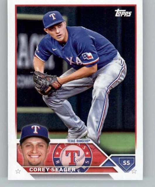 2023 Topps MLB Baseball (From Team Set) Texas Rangers Singles (Pick Your Cards)