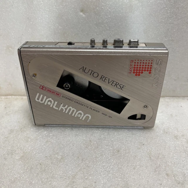 RED SONY WALKMAN WM-2 STEREO CASSETTE PLAYER fully working EUR 352,81