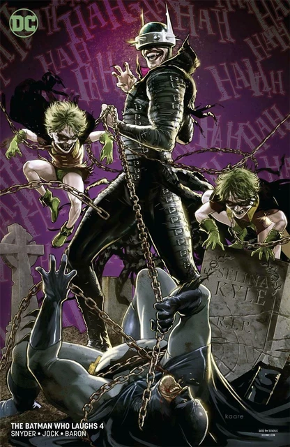 Batman Who Laughs #4 Kaare Andrews Artist Variant Ships FAST DC METAL NM