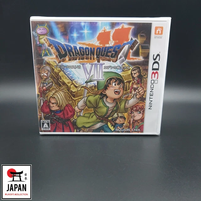 DRAGON QUEST VII (7) Nintendo 3Ds Japan Brand New Sealed Neuf
