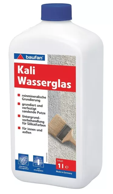 Baufan Kali Agua Cristal 1L Untergrundvorbehandlung para Silikatfarben Primer