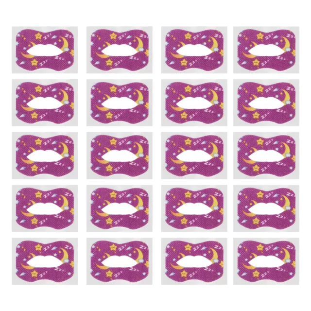 (Star And Moon) 40 Pz Nastro Bocca Carini Carini Carini Cartoni Carini Bocca Strisce Respiranti Per Bambini