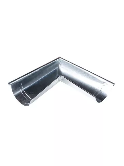 Esquina exterior de acero galvanizado - Medida 33 cm - Gris - LPP