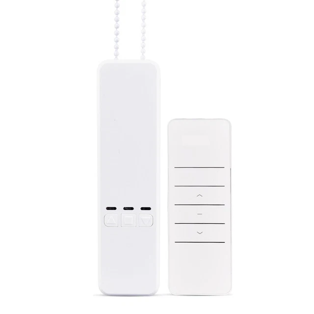 Apri Tende Elettrico Con Telecomando – Compatibile Con Aste Romane, Guide A U E A I, Batteria 4000mAh, Bianco