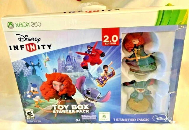 DISNEY Infinity 2.0 Edition Toy Box Starter Pack Stitch & Merida XBOX 360