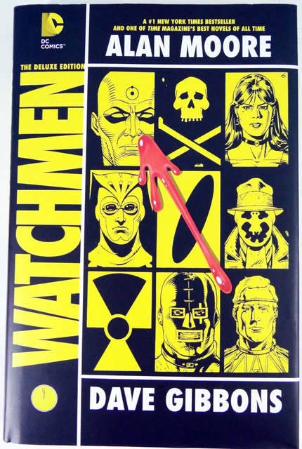 DC Comics Watchmen The Deluxe Edition HC w/DJ Alan Moore NM 9.0 4th Print 2015