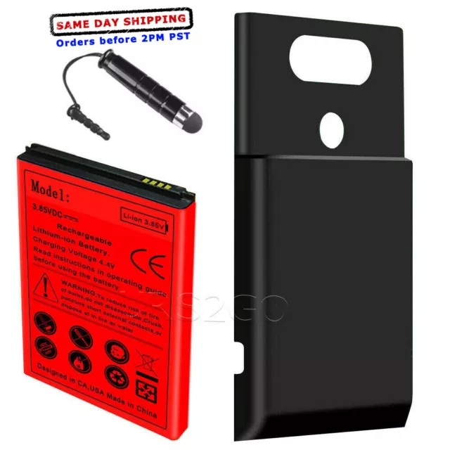 10900mAh Extended Double Layer Battery Back Cover for T-Mobile LG V20 H918 Phone