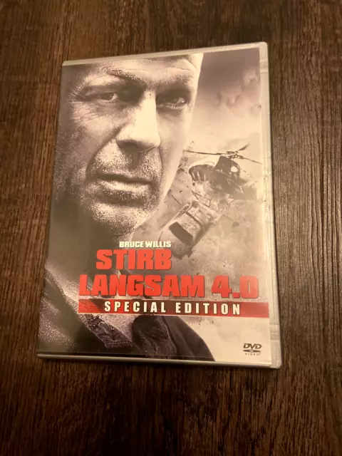 "Stirb Langsam 4.0" DVD, SPECIAL EDITION, Film mit Bruce Willis