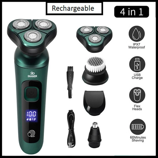 Testa rasoio LCD-Digitale Visualizza Rasoio Elettrico Rasoio Elettrico Rasoio