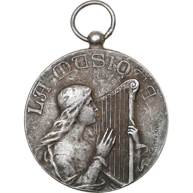 ANCIENNE MÉDAILLE PATRIE /Graveur Félix RASUMNY / époque 1900