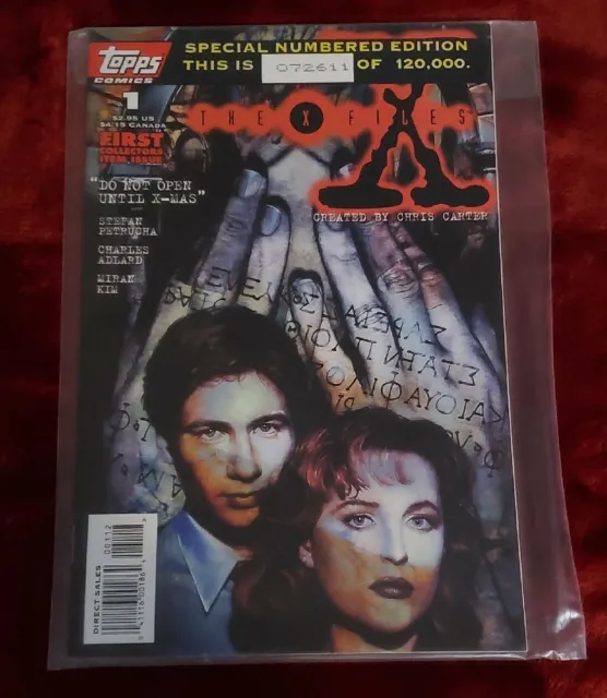 Topps Comics The X Files #1 Special Numbered Edition (#072611 Of 120,000)