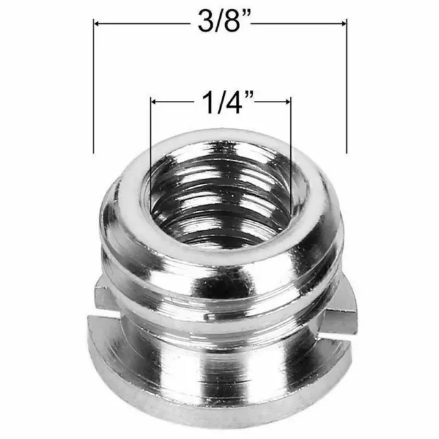 22Pack Kamera Schraubadapter 1/4 Bis 1/4 Schraube 1/4 Bis 3/8 Stativschraub R3L9 3