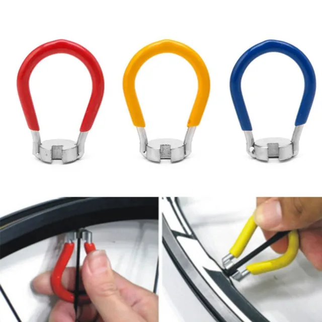 Set Bicycle Repair Fix Tool Bike Spoke Wrench Wheel Rim Nipple Key Spanner 14G