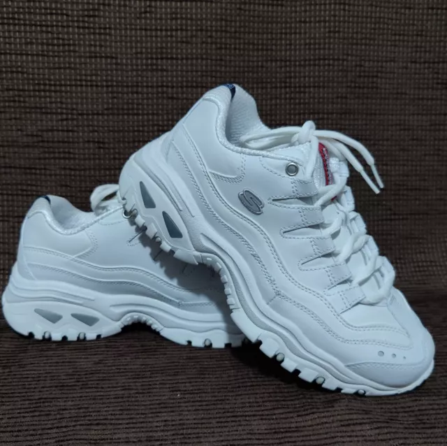 WOMEN S SKECHERS 76009 Energy Sector White WORK Shoe Slip