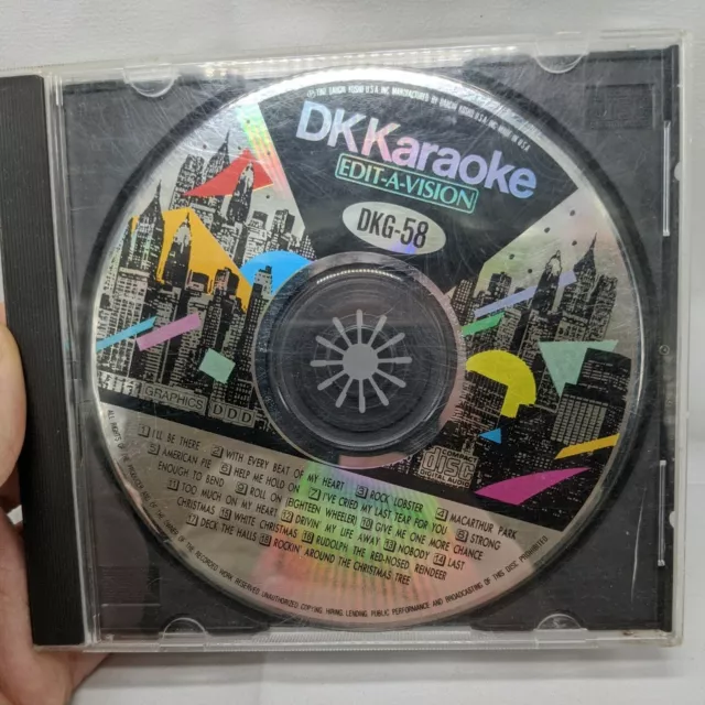 DK Karaoke Edit A Vision DKG 58 CD + G