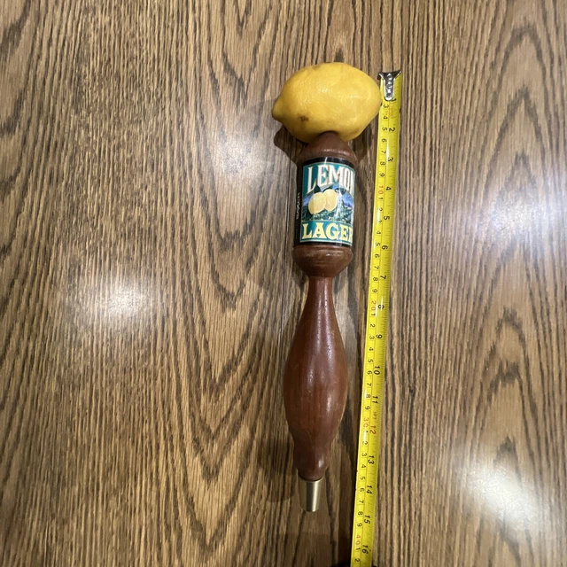 Saxer Brewing Company Lemon Lager Beer Keg Tap Handle 15”