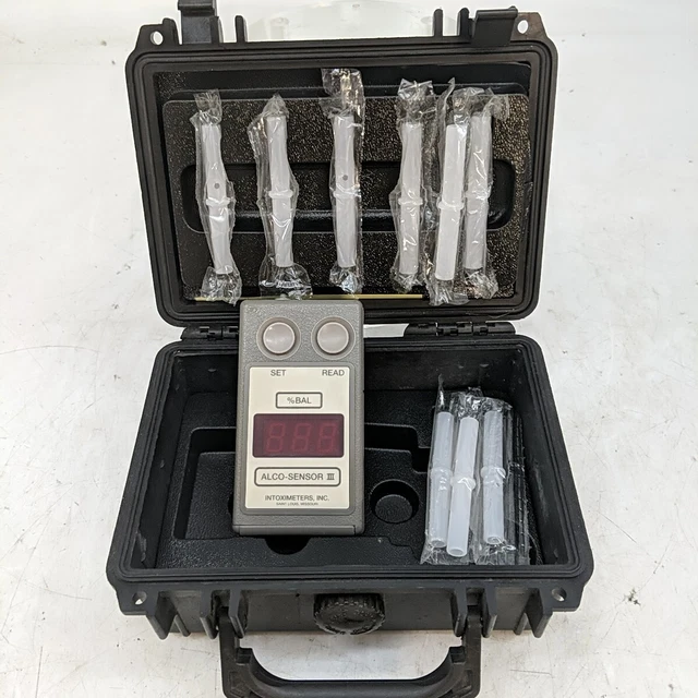 Intoxímetros Alco-Sensor Iii Alcoholímetro En Estuche