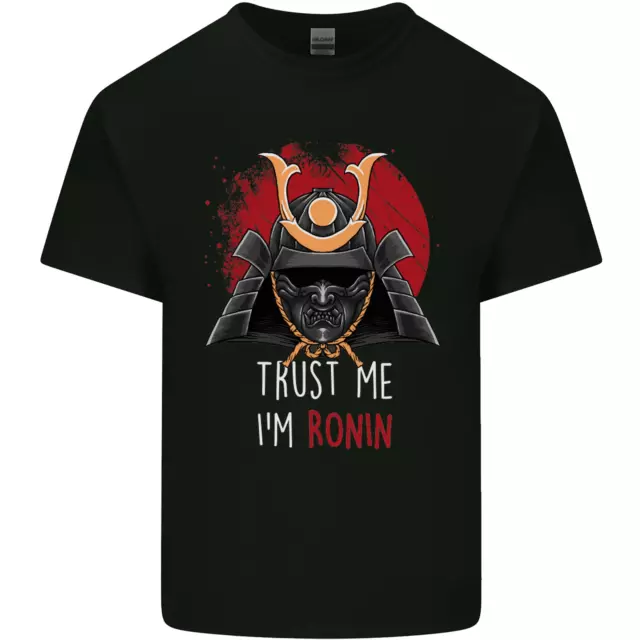 T-shirt top di cotone Trust Me Im Ronin MMA arti marziali samurai