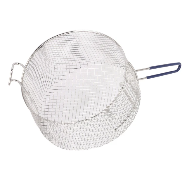 Frying Basket Stainless Steel Long Handle Reusable Rust Resistant Fry Net US
