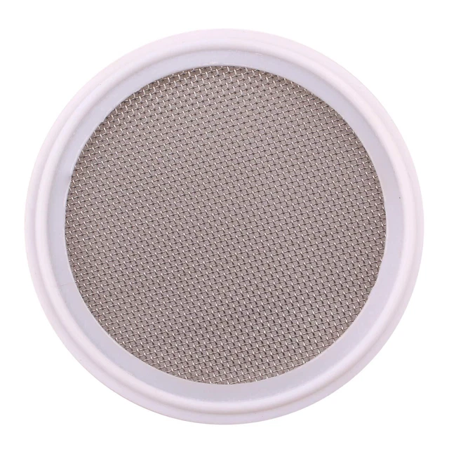 3" PTFE Sanitary Gasket w/Stainless Screen - Tri Clamp...
