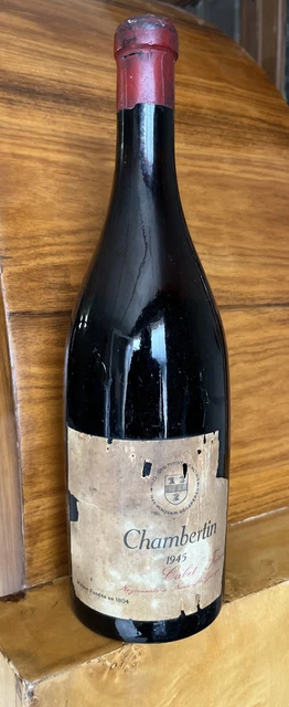 Chambertin grand cru 1945 cabet freres