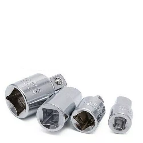 3/8" to 1/4" 1/2 inch Drive Ratchet Converter Socket Adapter Reducer Air Impact