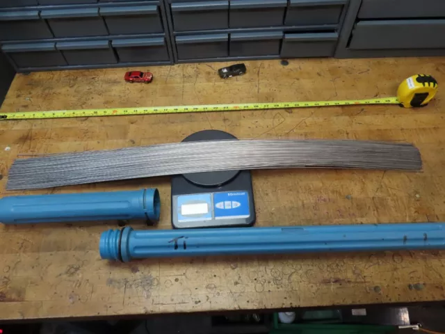 1lb+ ERTi-5 Titanium TIG welding filler rod 36" x .045"