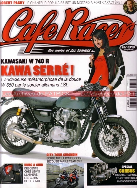CAFE RACER 39 TRIUMPH Bonneville KAWASAKI LSL HONDA CB 350 Racing