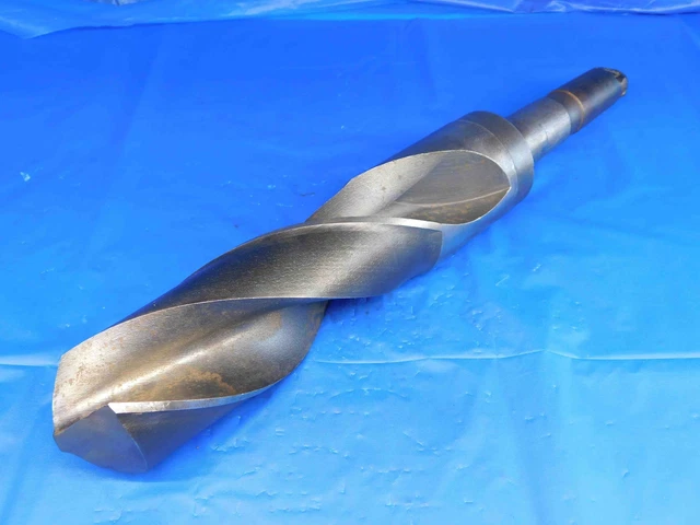 2 1/4 O.d. Hss Twist Drill Bit Morse Taper #4 Shank 6 3/4 Loc 2.25 Mt4 Usa