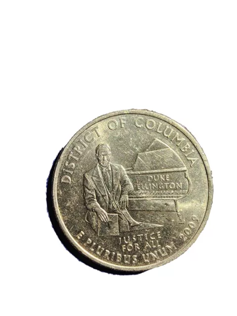 2009-P District of Columbia  US Territories Washington Quarter 