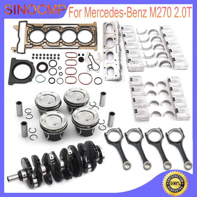 Engine Overhaul Rebuild Kit - Crankshaft / Con Rods For Mercedes-Benz M270 2.0T