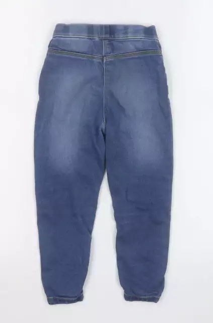 Jeans dritti blu cotone George Boys taglia 5 anni regolari 2