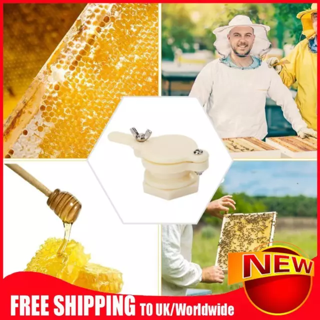 1/2pcs Nylon Bee Extractor Honey Tap Gate Valve Plastics Garden Beekeeping Equip