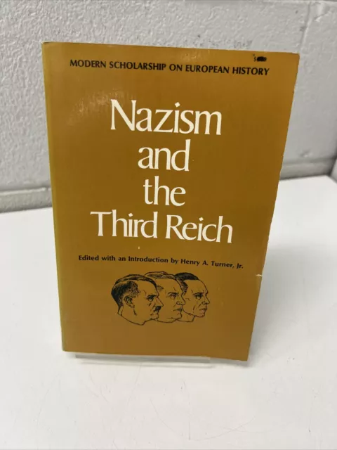 VINTAGE BOOK NAZISM AND THE THIRD REICH 1st EDITION NAZI GERMANY WW2 N