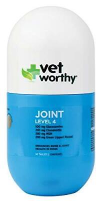 Vet Worthy Joint Support Level 4 Liver Flavored Chewable Tablet for Dogs (90