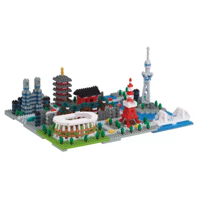 Kawada Nanoblock NB-040 Tokyo 1280pcs