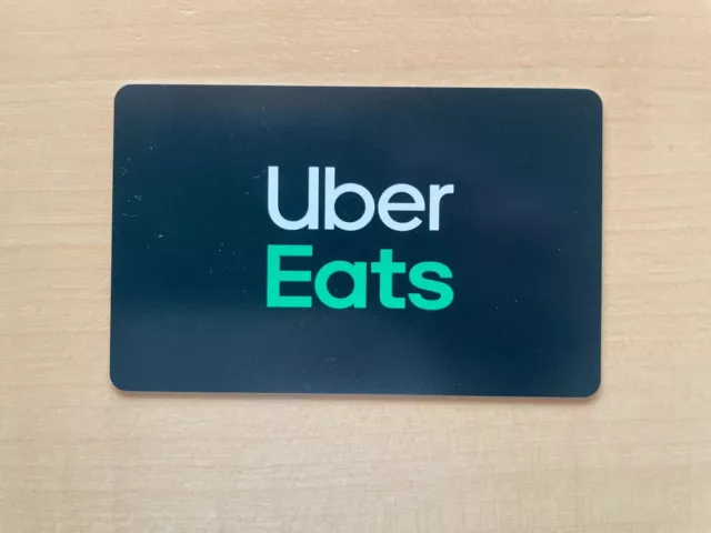 $150 Uber Eats Gift Card - TO BE SHIPPED WITH SECURITY FILM INTACT