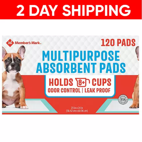 Member'S Mark Pet Training Pads, 23" X 24" (120 Ct.)