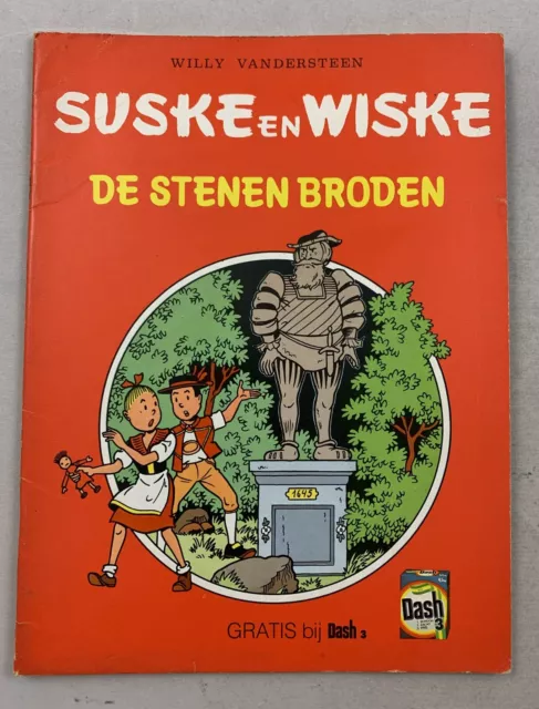 Suske en Wiske De Stenen Broden Dash 3 Willy Vandersteen Nederlands Stripboek