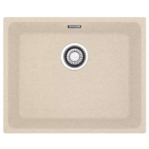 FRANKE Unterbauspüle KUBUS KBG 110-50 in BEIGE mit Zugknopfventil / Spüle / E...