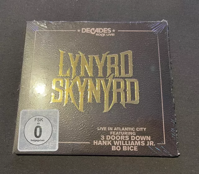 CD und BluRay Lynyrd Skynyrd LIVE IN ATLANTIC CITY, noch verschweißt, ansehen!