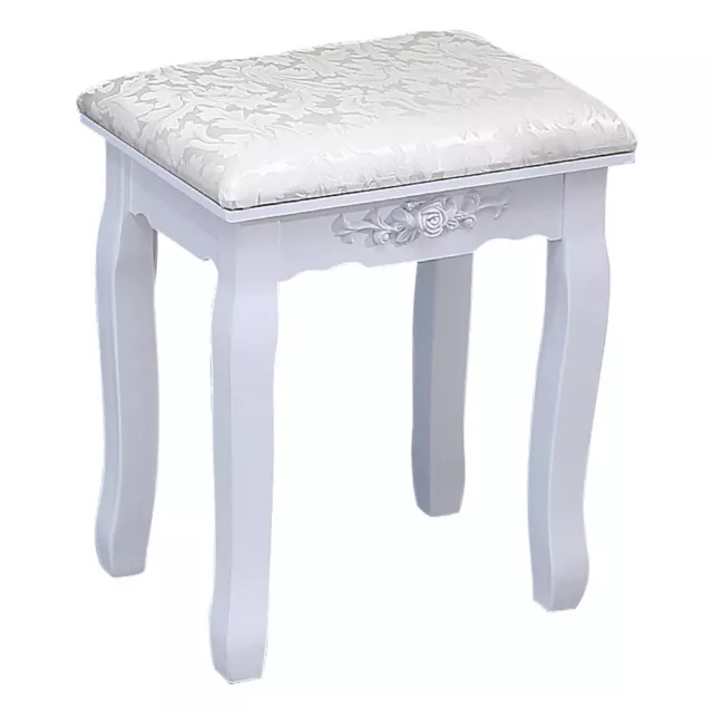 Dressing Table Stool Makeup Bench Chair Soft Padded Cushion Seat Vanity Chair
