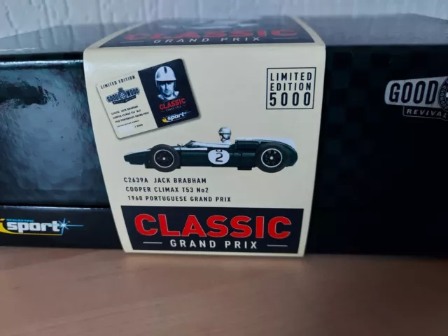 Scalextric C2639A - Classic Gp Limited Edition 132 Slotcar 1:32 - Cooper Climax 3