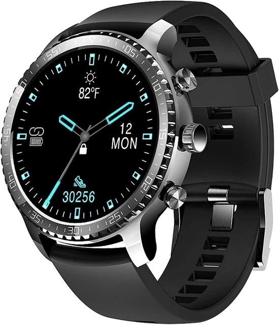 Tinwoo Smart Watch for Android/iOS Phones,46mm Support QI Wireless Health with
