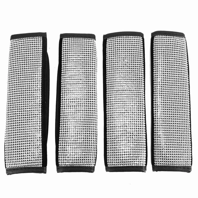 Auto Safety Door Handle Cover, Luster Crystal Car Protective Handle Cover1290