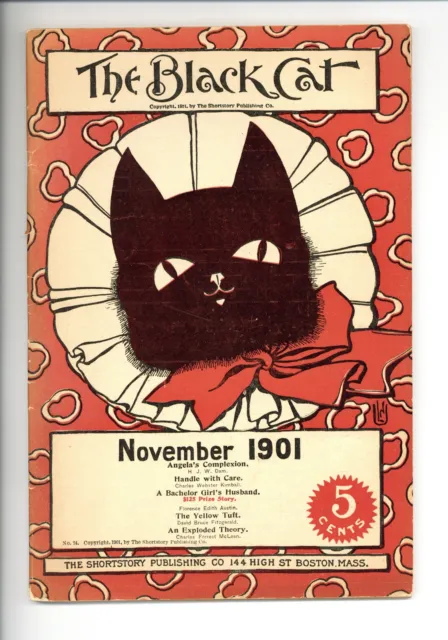 Black Cat Nov 1901 Vol. 7 #2 VG