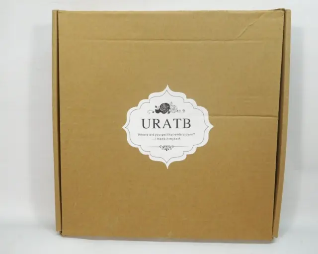 URATB complete Embroidery kits CATS with Flowers (2) new in box