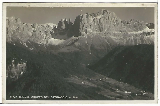 TRENTO (034) - Dolomiti: Gruppo del Catinaccio - Fp/Vg 1932