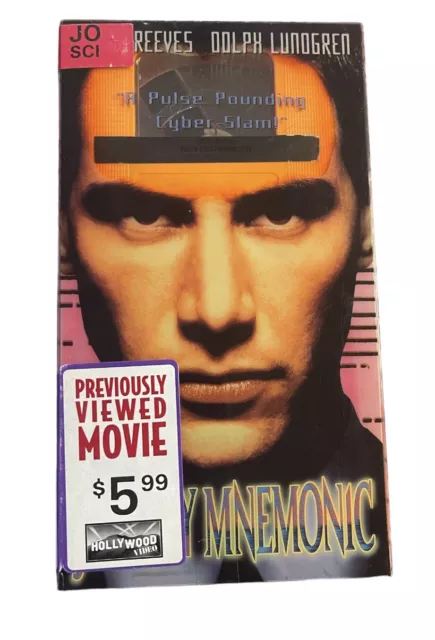 Johnny Mnemonic New Sealed Rare Hollywood Video copy